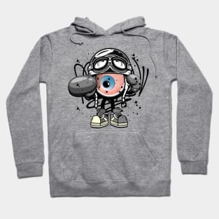 Boxing Monster Graffiti Street Art Hoodie